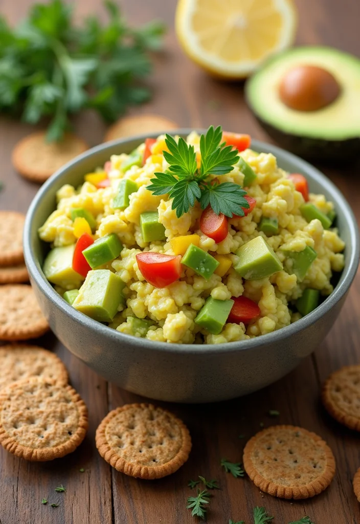 12 Healthy Egg Recipes for Easy Everyday Meals - 2. Avocado Egg Salad