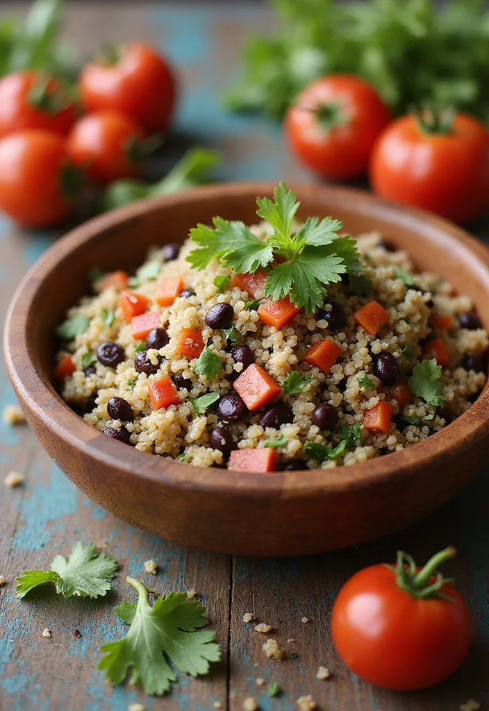 12 Healthy Lunch Recipes for Fresh Daily Meals - 1. Quinoa & Black Bean Salad