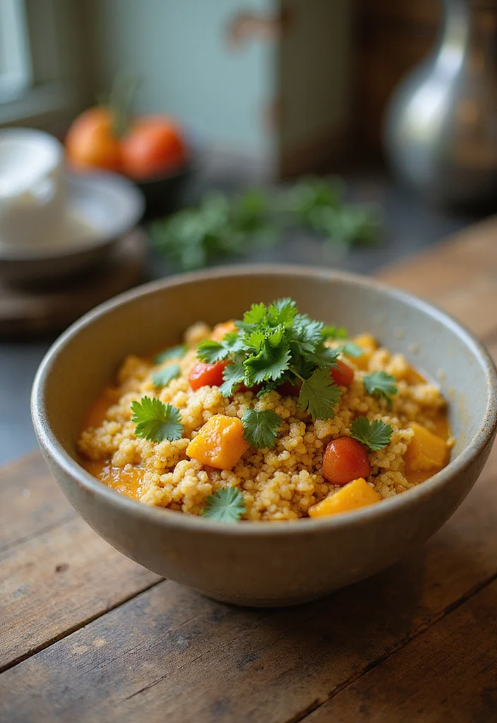 12 One Pot Vegan Recipes for Easy Cleanup - 6. Coconut Curry Quinoa