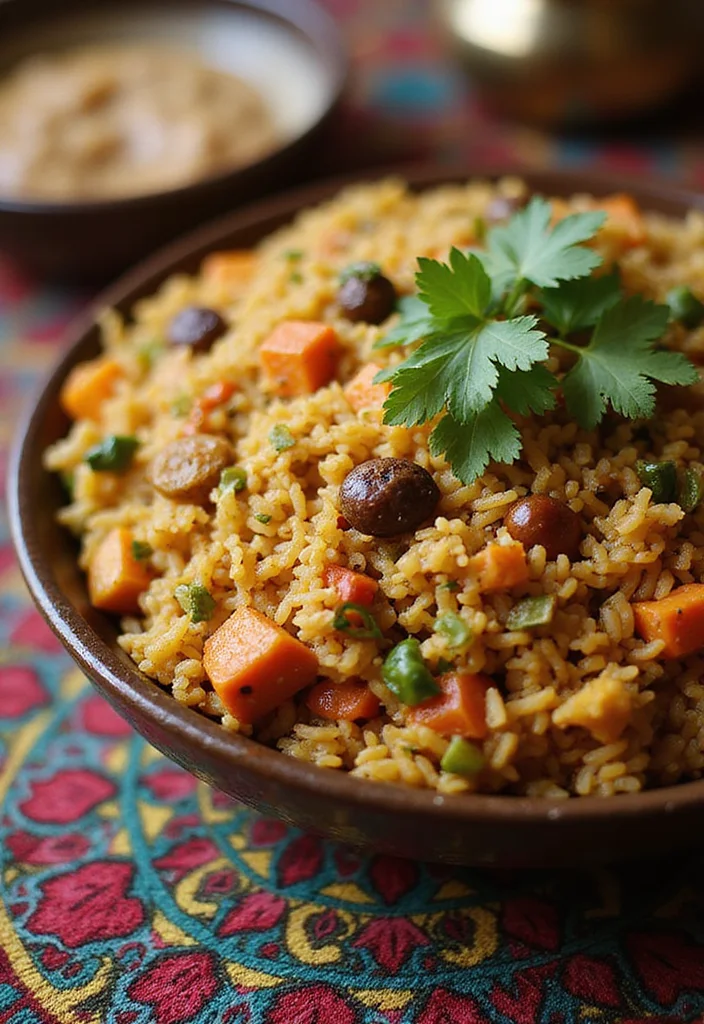 12 One Pot Vegan Recipes for Easy Cleanup - 7. One Pot Vegetable Biryani