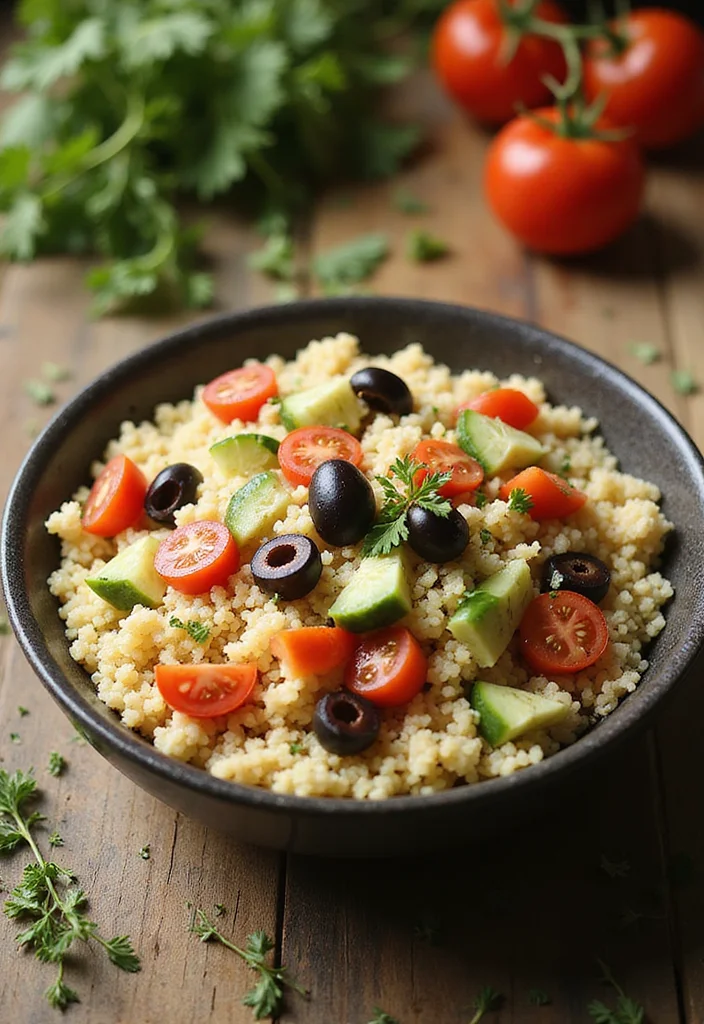 12 One Pot Vegan Recipes for Easy Cleanup - 9. One Pot Mediterranean Couscous