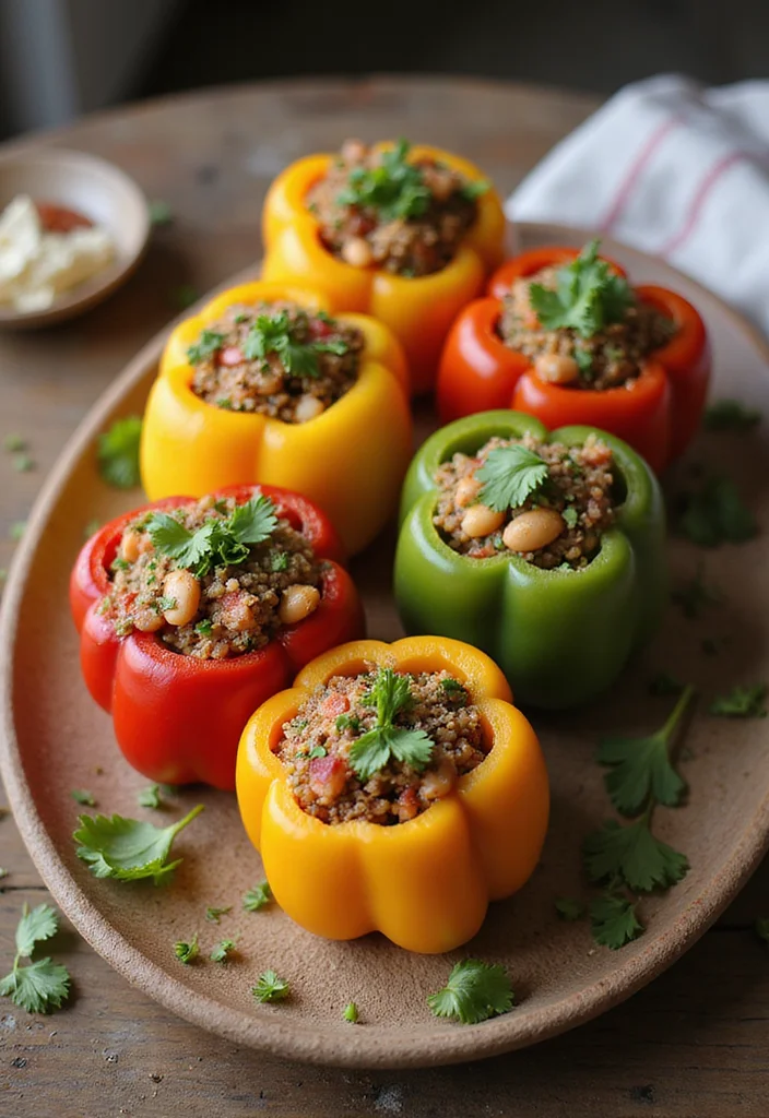 12 Vegetable Dinner Recipes for Light Weeknight Meals - 3. Quinoa-Stuffed Bell Peppers