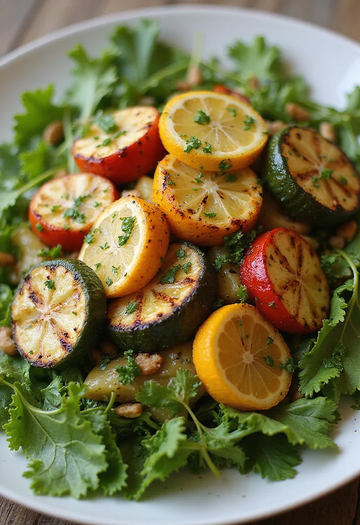 12 Vegetable Dinner Recipes for Light Weeknight Meals - 8. Grilled Vegetable Salad
